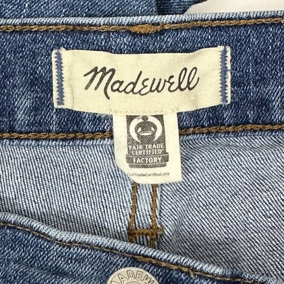 Madewell Mid Rise Perfect Vintage Jeans Medium Wash - Picture 5 of 16